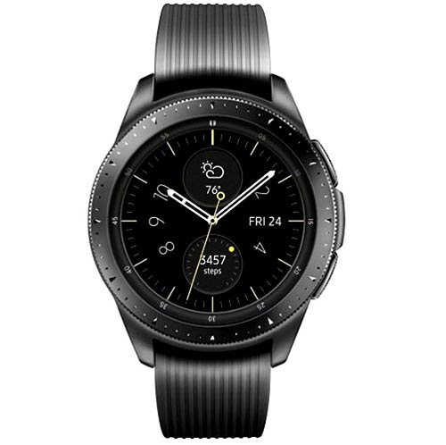 SAMSUNG Galaxy Watch (46mm, GPS, Bluetooth) – Silver/Black